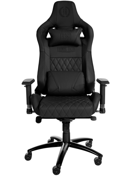 Kontorstol Keren ægte læder, sort Kontorstol Keren ægte læder, sort