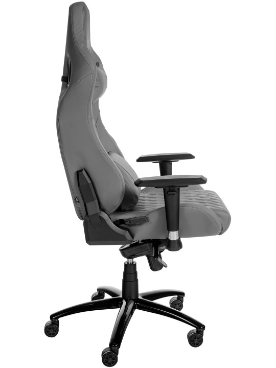 Kontorstol Keren ægte læder, grå Kontorstol Keren ægte læder, grå