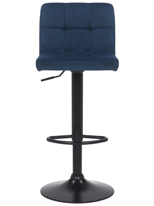 Barstol Feni fløjl, blå