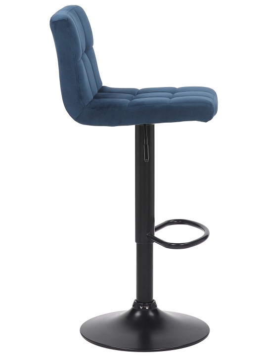 Barstol Feni fløjl, blå