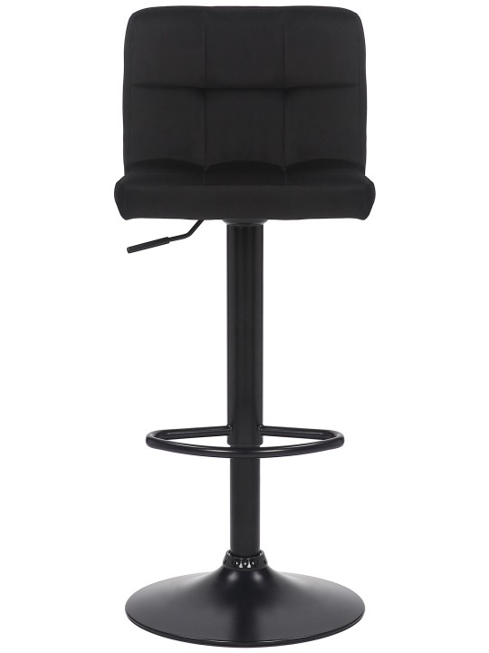 Barstol Feni fløjl, sort