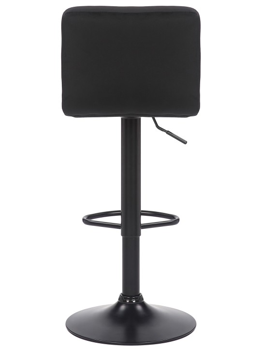 Barstol Feni fløjl, sort