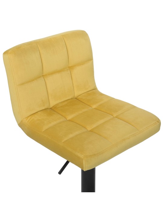 Barstol Feni fløjl, gul Barstol Feni fløjl, gul