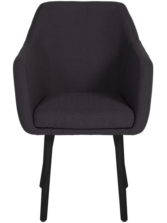 Besøgsstol Utrecht stof, sort