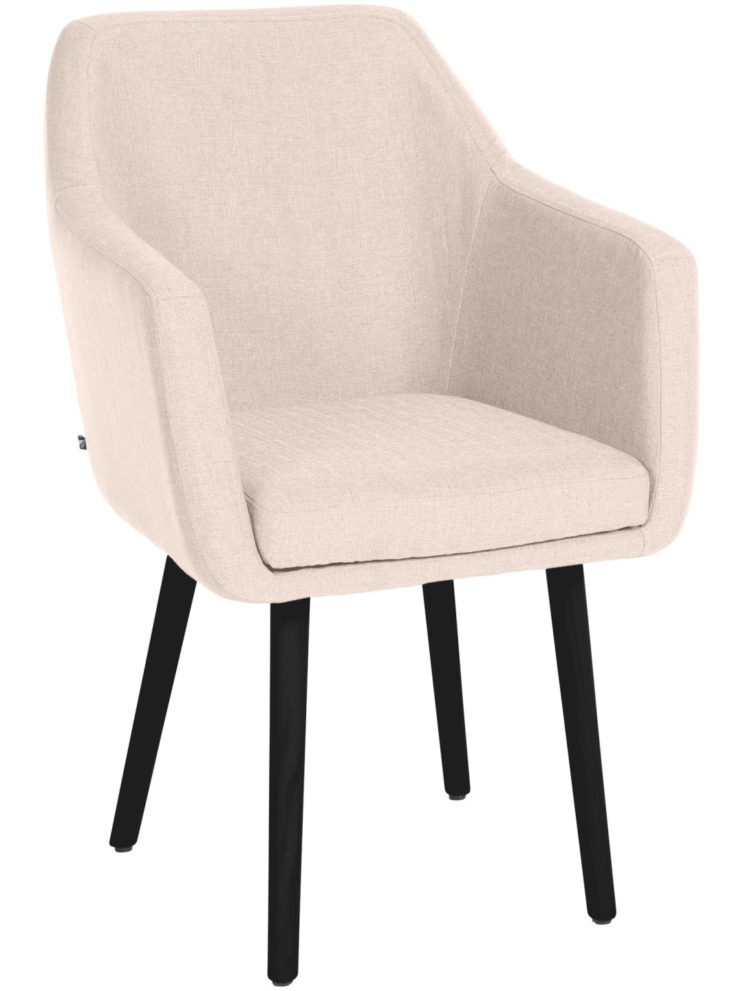 Besøgsstol Utrecht stof, beige