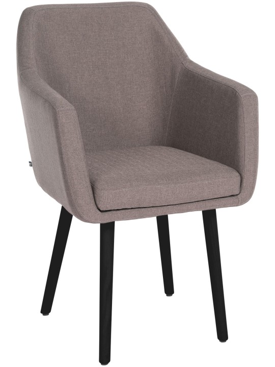 Besøgsstol Utrecht stof, taupe