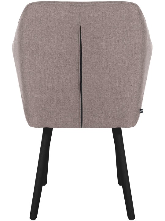 Besøgsstol Utrecht stof, taupe