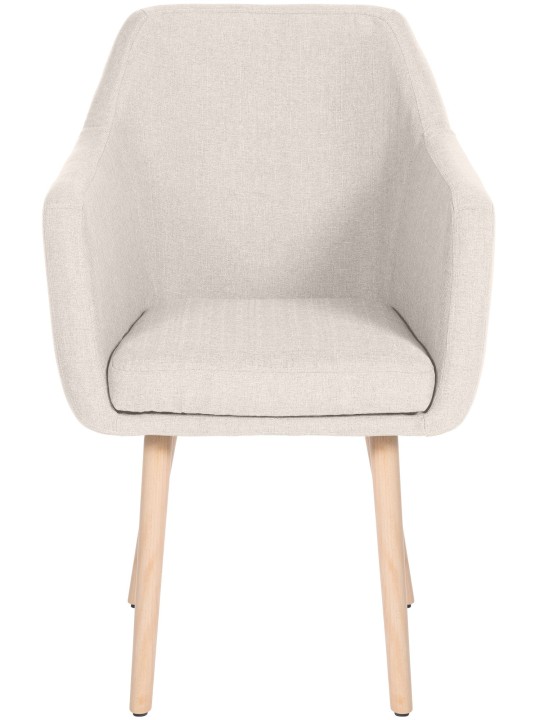 Besøgsstol Utrecht stof natur, creme Besøgsstol Utrecht stof natur, creme