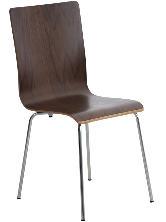 Besøgsstol Pepe, valnød