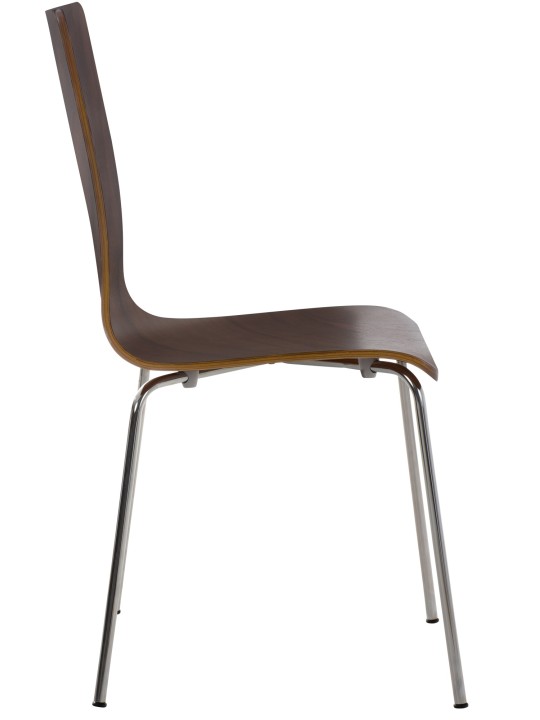 Besøgsstol Pepe, valnød