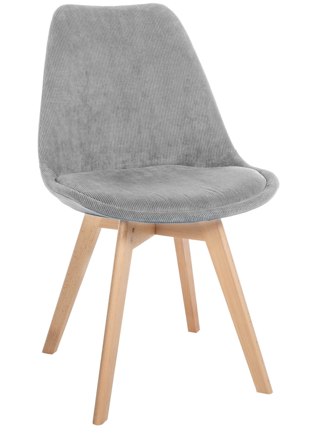 Stol Linares Cord, lysegrå