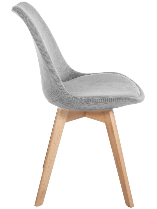 Stol Linares Cord, lysegrå