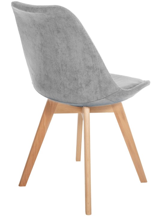 Stol Linares Cord, lysegrå