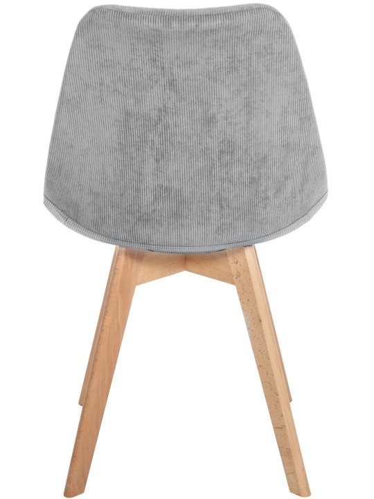 Stol Linares Cord, lysegrå