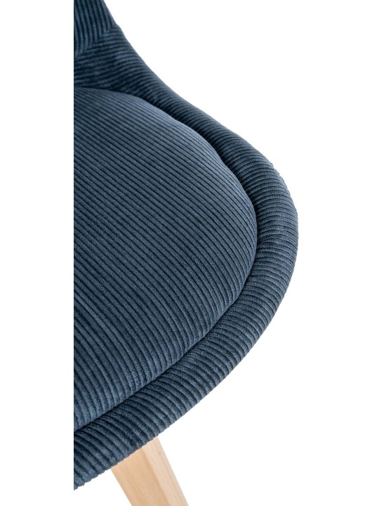 Stol Linares Cord, mørkeblå