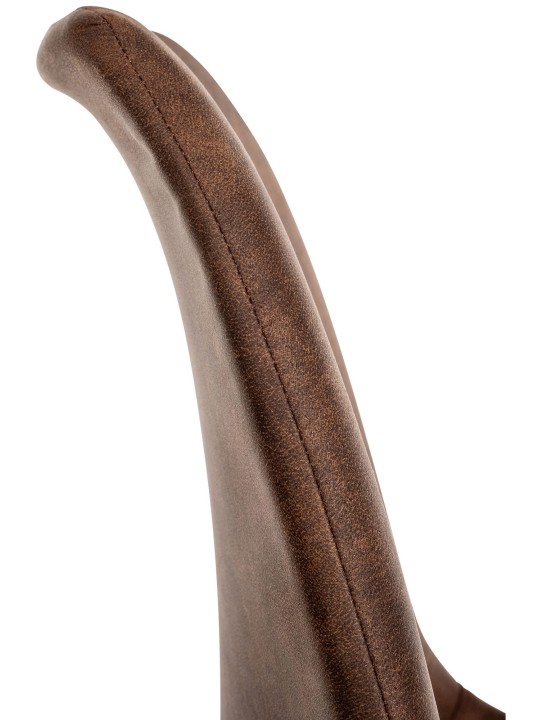 Sæt med 4 stole Linares Vintage, brun