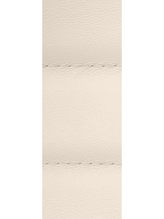 Kontorstol Mollis ægte læder, creme