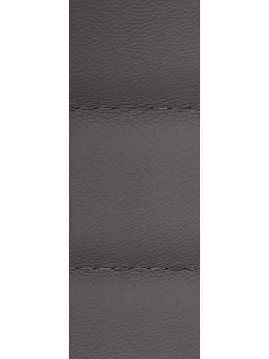 Kontorstol Mollis ægte læder, grå