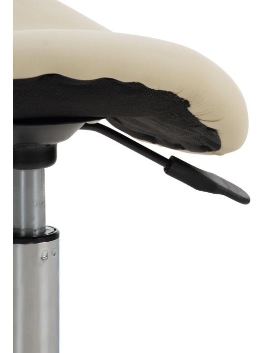 Arbejdstaburet Reno, creme