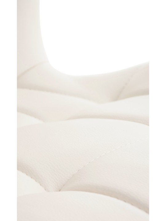 Stol Elda PU natura, hvid Stol Elda PU natura, hvid