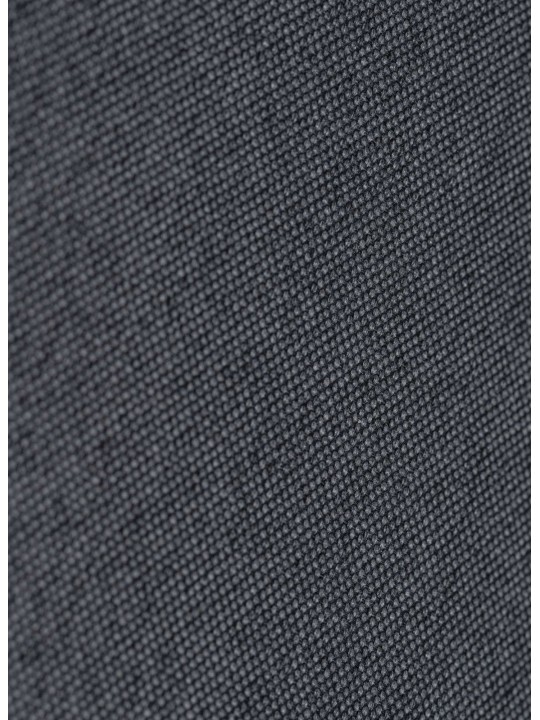 Sæt med 2 spisestuestole Foley stof, valnød/grå