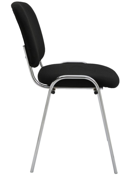 Besøgsstol Ken C stof, sort Besøgsstol Ken C stof, sort