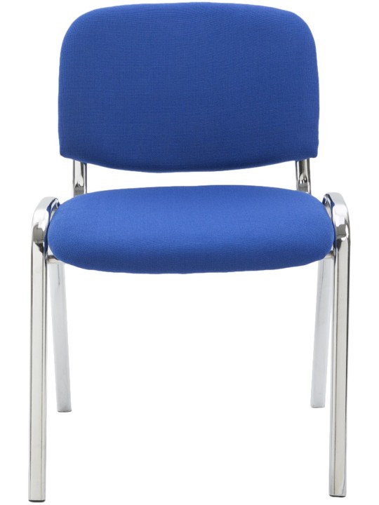 Besøgsstol Ken C stof, blå
