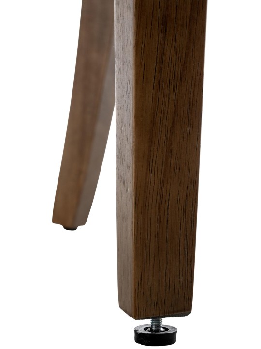 Spisestuestol Aberdeen fløjl antik, gul