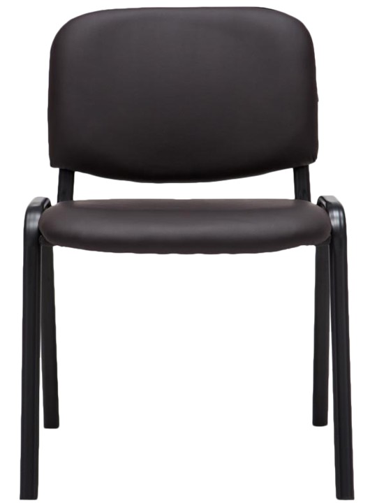 Besøgsstol Ken imiteret læder, brun Besøgsstol Ken imiteret læder, brun