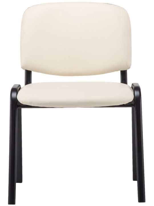 Besøgsstol Ken imiteret læder, creme Besøgsstol Ken imiteret læder, creme