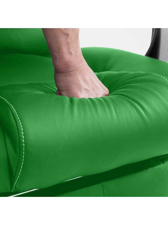 Kontorstol Pacific med massagefunktion V2, grøn