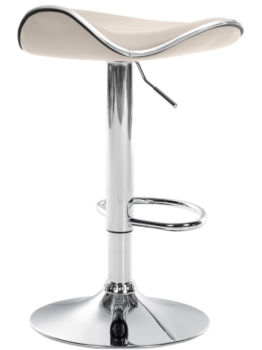 Barstol Shanghai imiteret læder C, creme