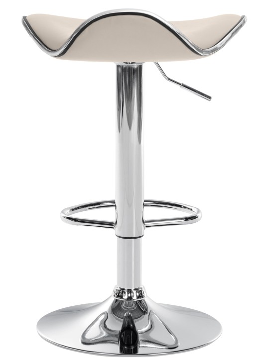 Barstol Shanghai imiteret læder C, creme