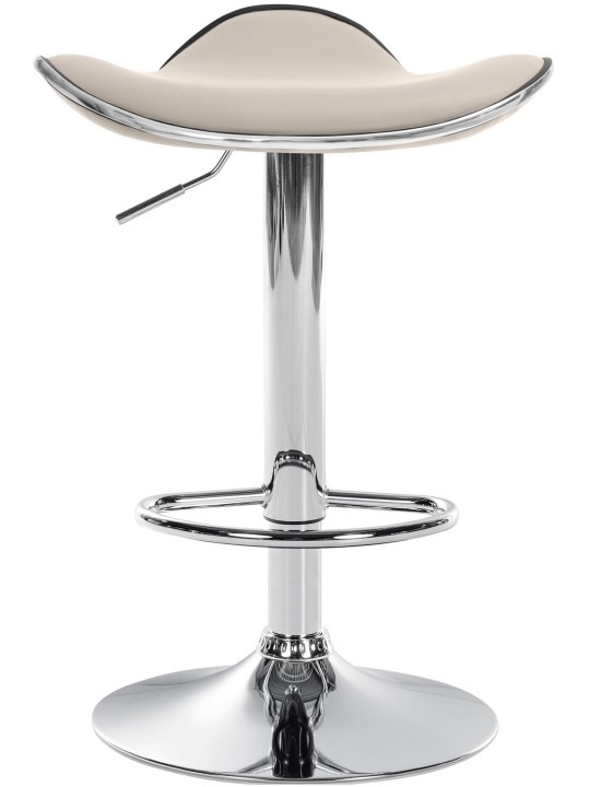 Barstol Shanghai imiteret læder C, creme