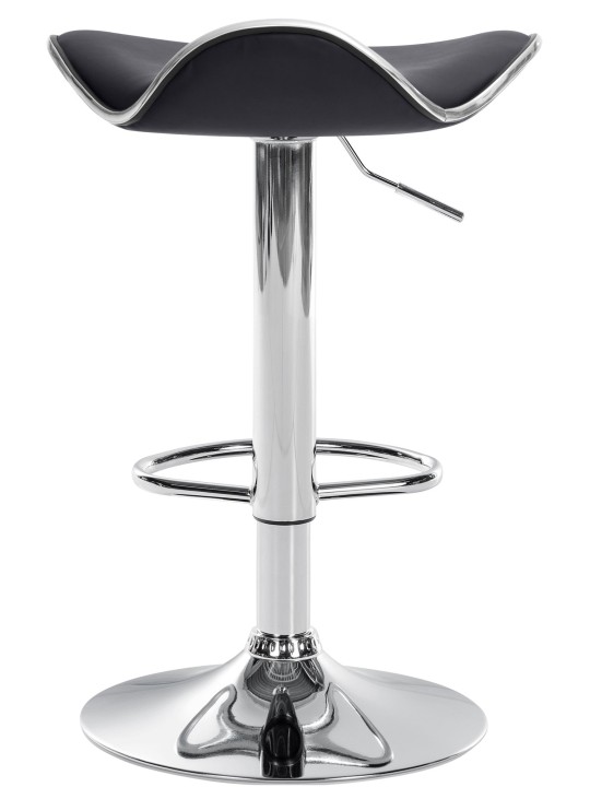 Barstol Shanghai imiteret læder C, sort