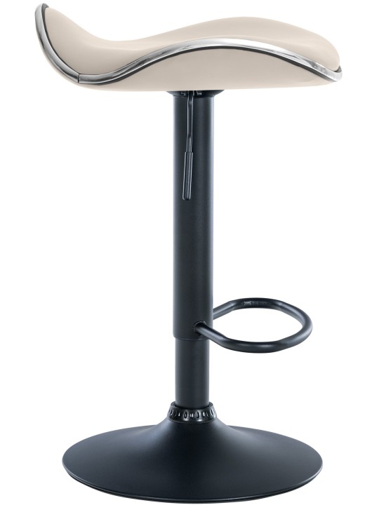 Barstol Shanghai imiteret læder, creme Barstol Shanghai imiteret læder, creme