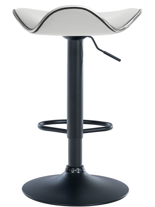 Barstol Shanghai imiteret læder, hvid Barstol Shanghai imiteret læder, hvid