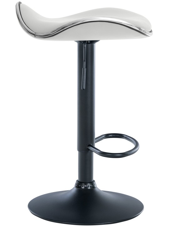 Barstol Shanghai imiteret læder, hvid Barstol Shanghai imiteret læder, hvid