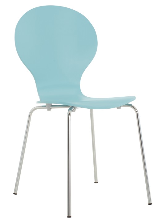 Besøgsstol Diego, lyseblå