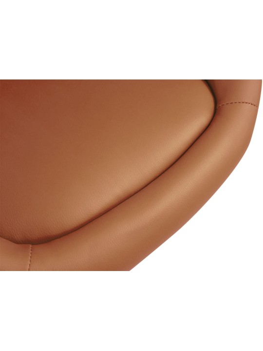 Barstol Davie imiteret læder, lysebrun Barstol Davie imiteret læder, lysebrun