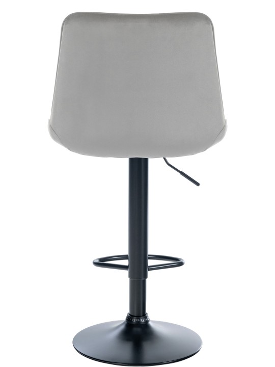 Sæt med 2 barstole Toni fløjl, grå Sæt med 2 barstole Toni fløjl, grå