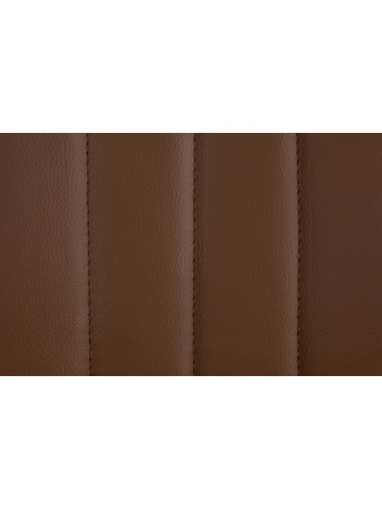 Sæt med 2 barstole Toni imiteret læder krom, brun Sæt med 2 barstole Toni imiteret læder krom, brun