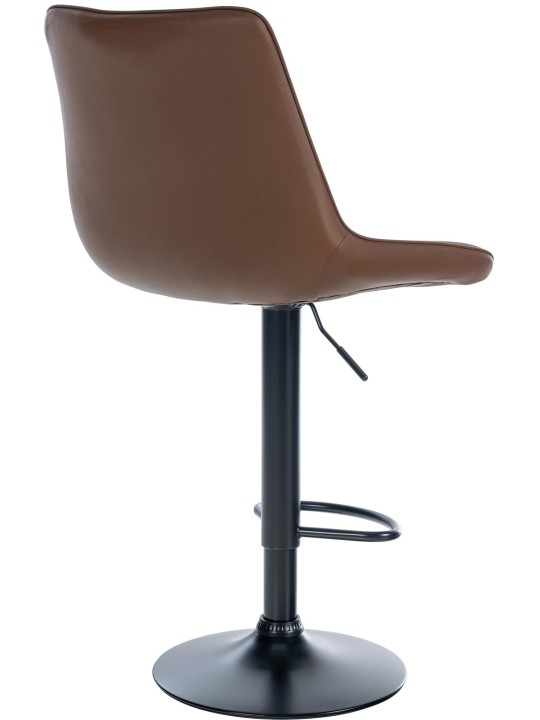 Sæt med 2 barstole Toni imiteret læder, brun Sæt med 2 barstole Toni imiteret læder, brun