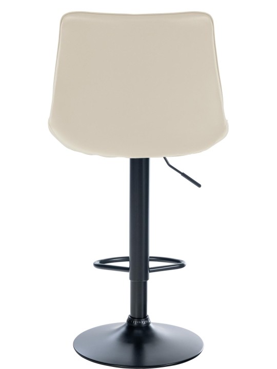 Sæt med 2 barstole Toni imiteret læder, creme Sæt med 2 barstole Toni imiteret læder, creme