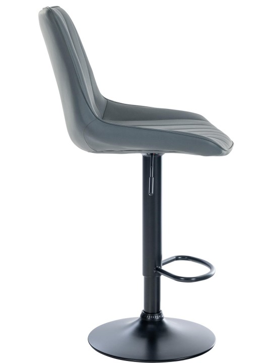 Sæt med 2 barstole Toni imiteret læder, grå Sæt med 2 barstole Toni imiteret læder, grå