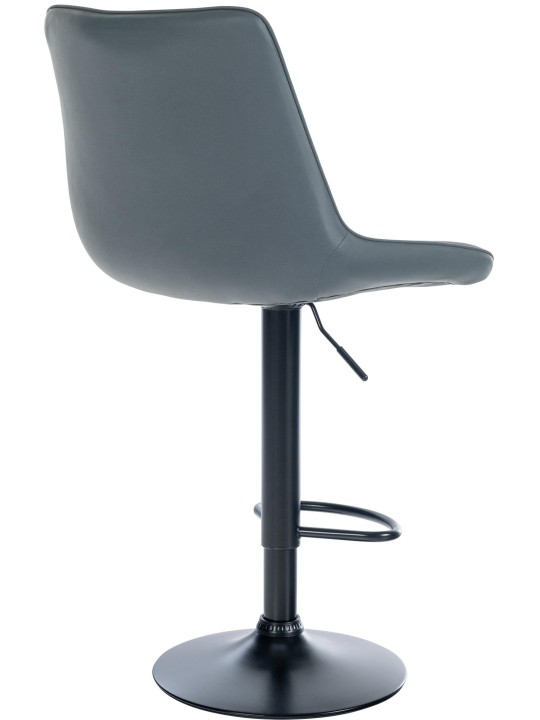 Sæt med 2 barstole Toni imiteret læder, grå Sæt med 2 barstole Toni imiteret læder, grå