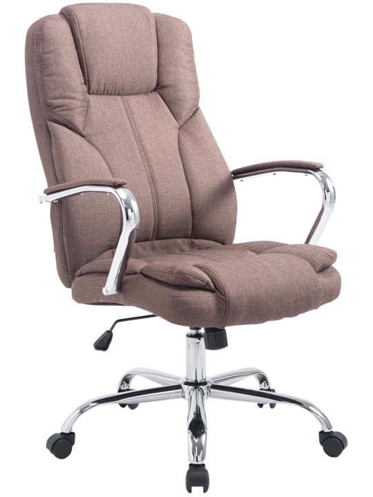 Kontorstol BIG Xanthos stof, brun
