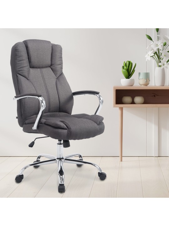 Kontorstol BIG Xanthos stof, mørkegrå