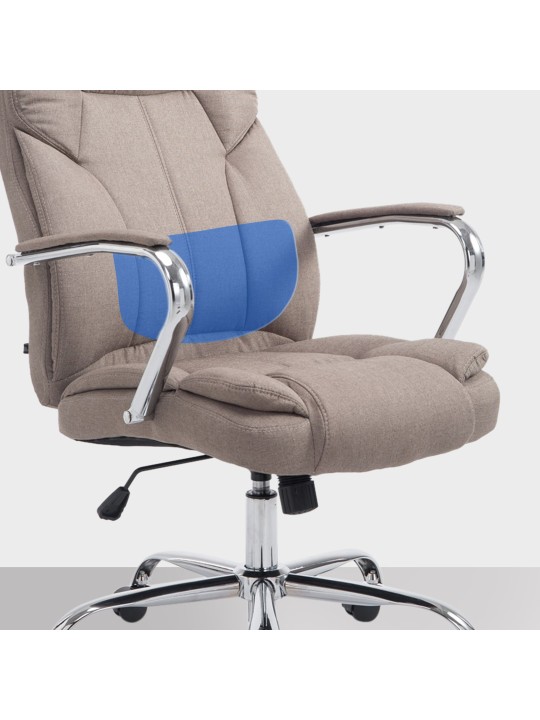 Kontorstol BIG Xanthos stof, taupe