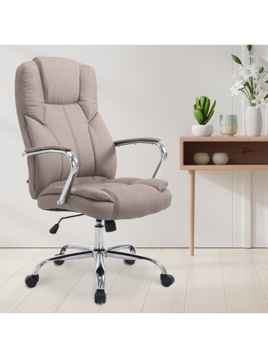 Kontorstol BIG Xanthos stof, taupe